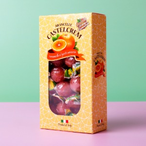 오렌지맛 고급 이탈리아 수입 명품 천연 캔디 포지타노 145g 카스텔크램 사탕
